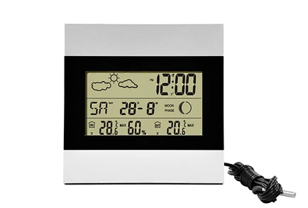 Wired weather station